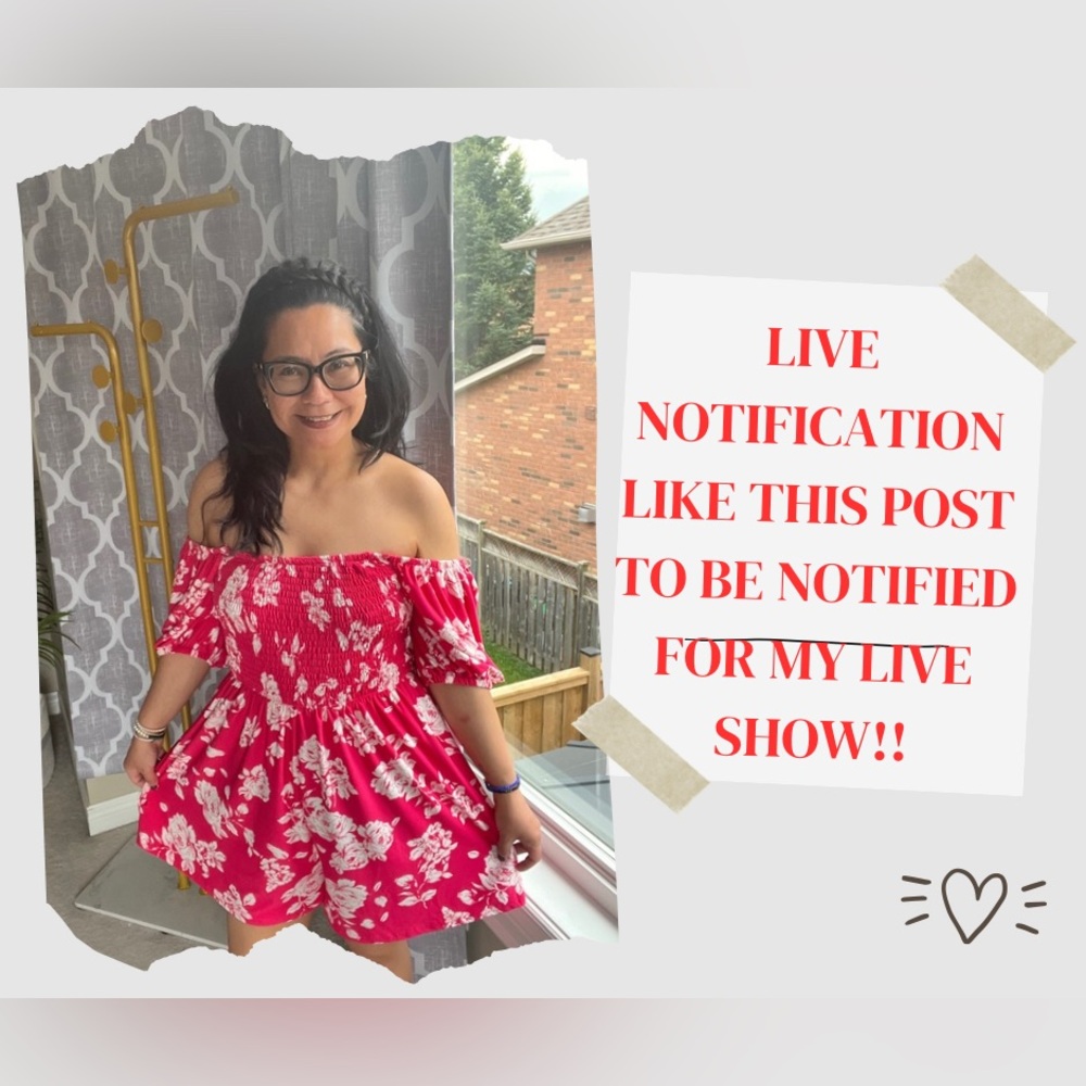 LIKE this post to be notified for my Shows!